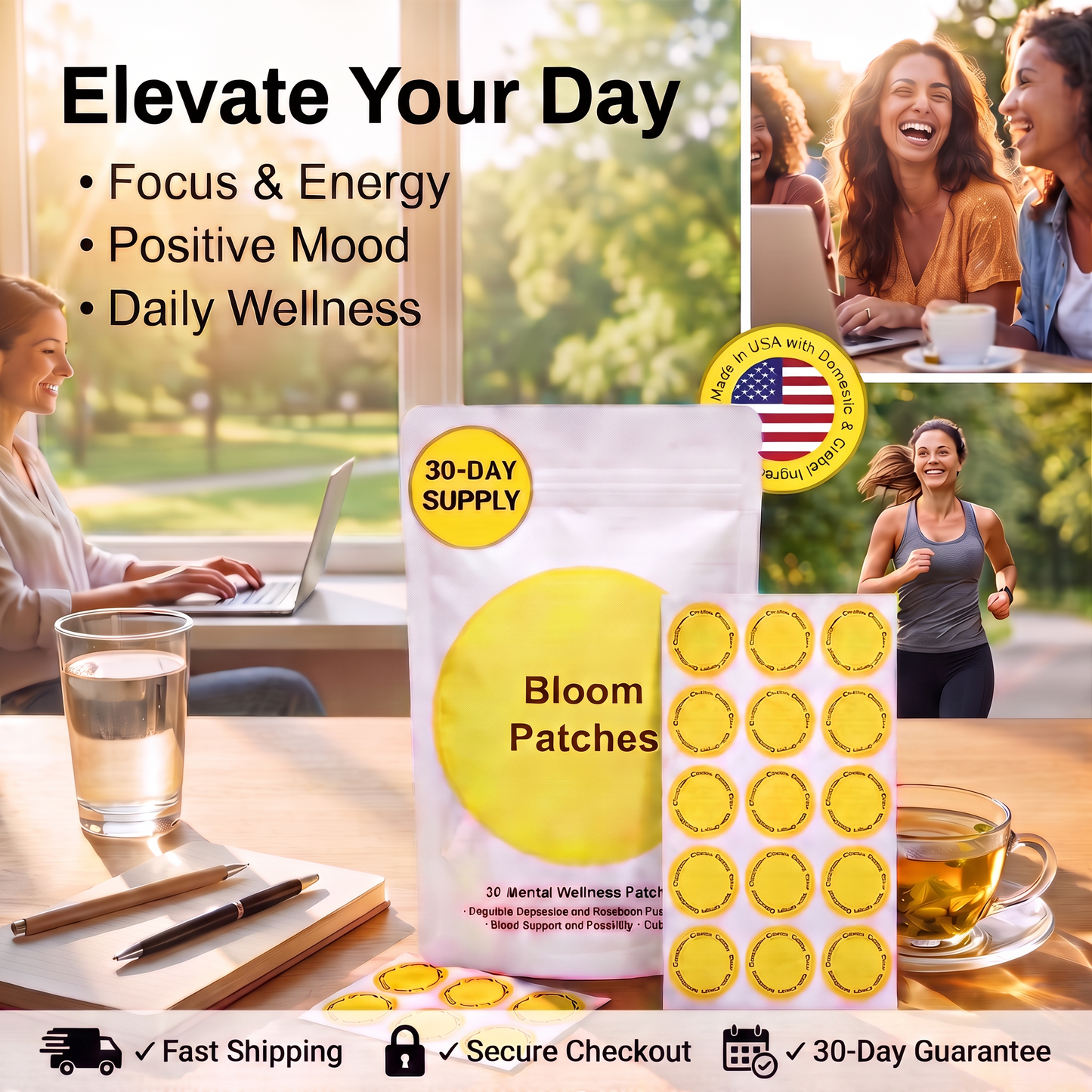 Bloom — Dopamine Support Patches